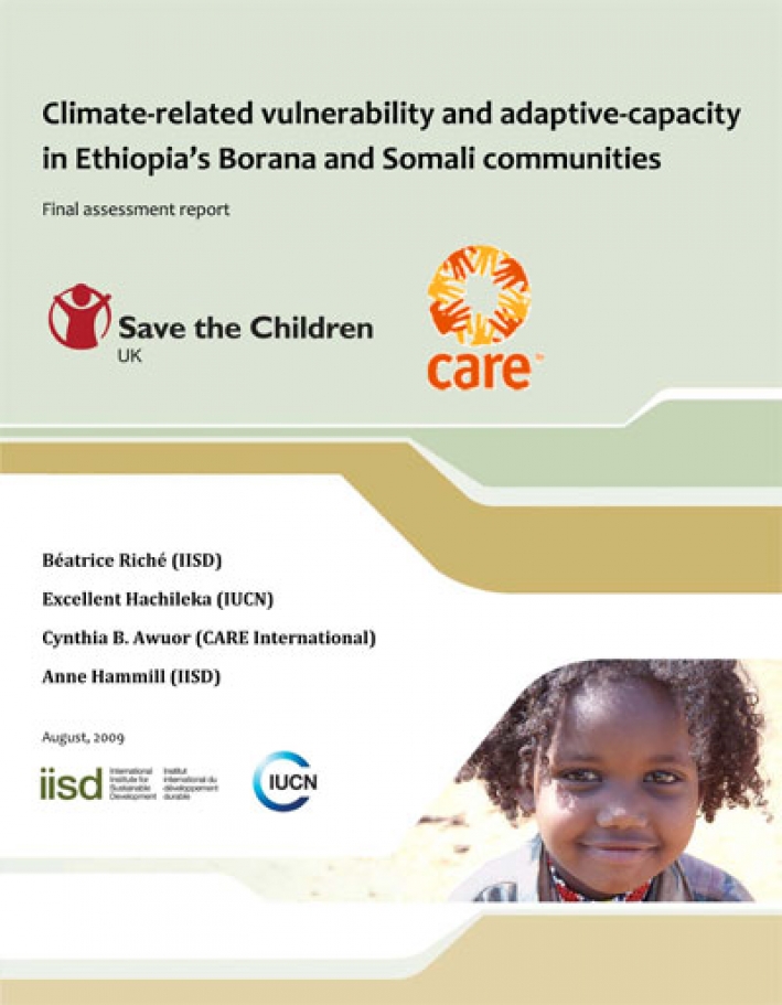 Climate-related vulnerability and adaptive capacity in Ethiopia's Borana and Somali communities