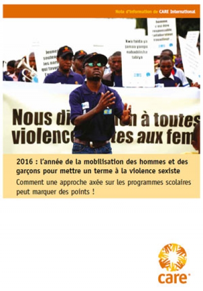 2016 : l&rsquo;ann&eacute;e de la mobilisation des hommes et des gar&ccedil;ons pour mettre un terme &agrave; la violence sexiste