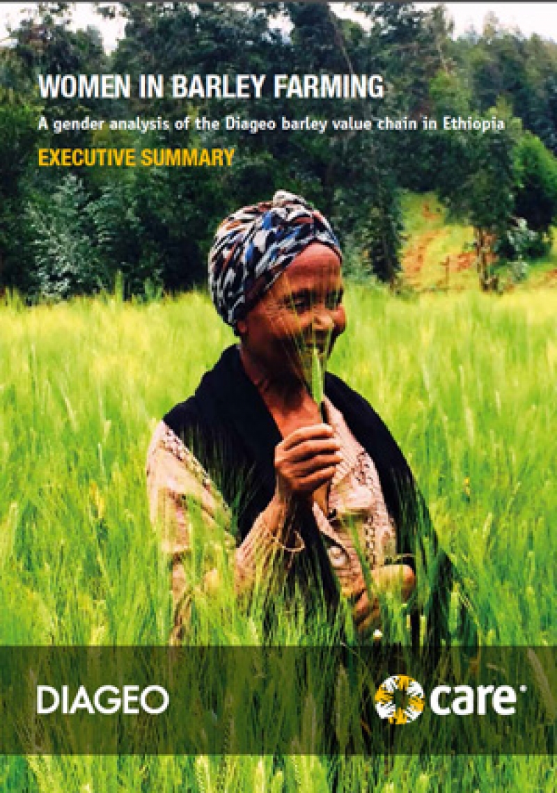 Women in barley farming: A gender analysis of the Diageo barley value chain in Ethiopia - Executive Summary