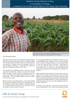 Adaptation Learning Programme in Kenya: In the Margins of Society