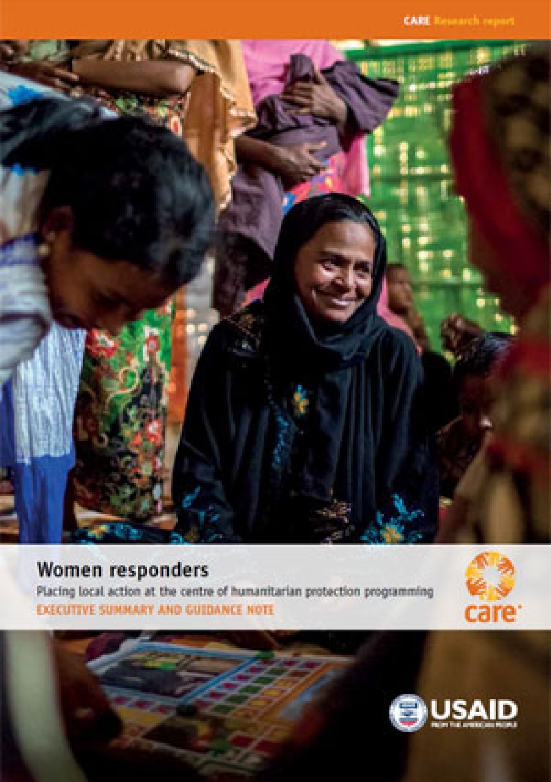 Women responders: Executive summary and guidance note