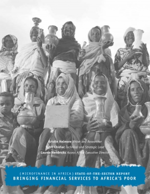 Microfinance in Africa: Bringing financial services to Africa's poor - full report