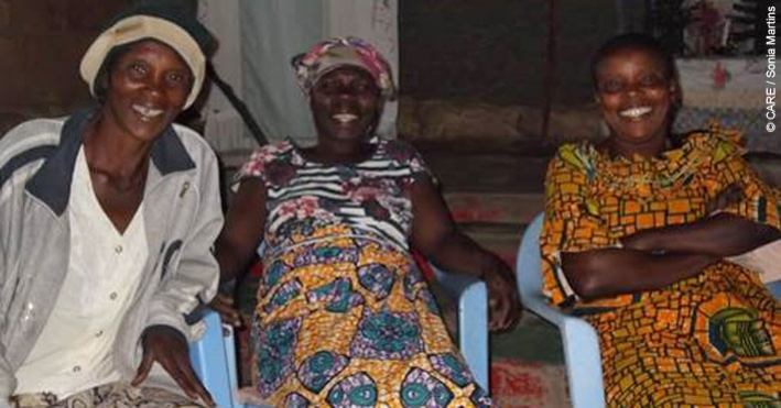 Participants in a gender gap analysis as part of the VSLA initiative in Maniema Province, DRC