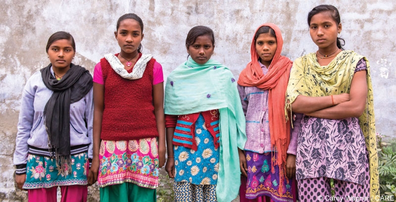 A CARE project in Nepal visits schools and youth clubs to deliver SRH information and conduct pop-up clinics
