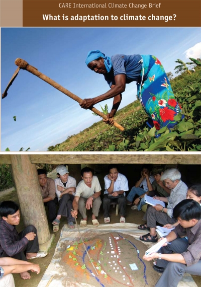 What is adaptation to climate change?
