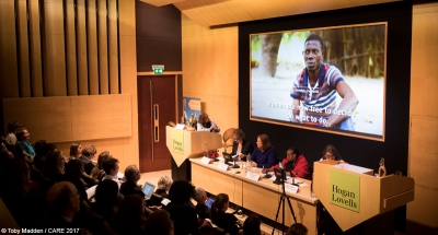 CARE film on women's economic empowerment being screened at the event