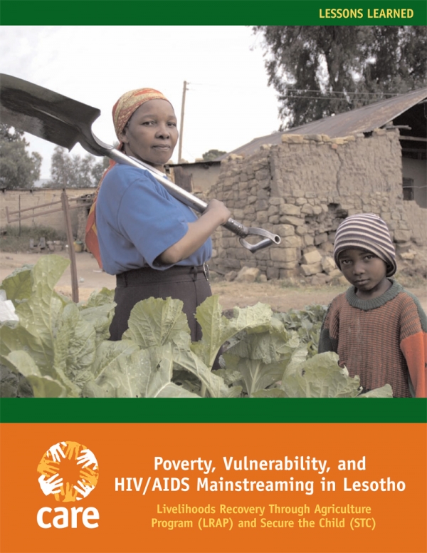 Poverty, vulnerability, and HIV and AIDS mainstreaming in Lesotho