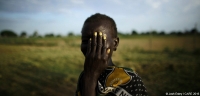 An internally displaced woman in South Sudan