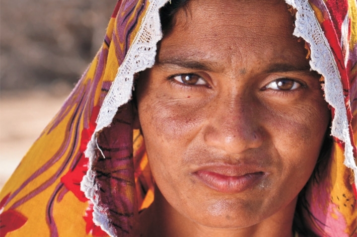 A Pakistani woman. &copy; CARE