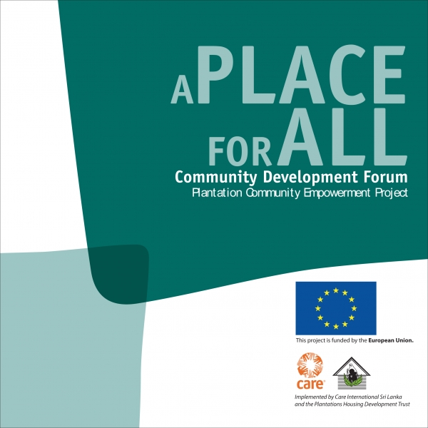 A Place for All: Community Development Forums