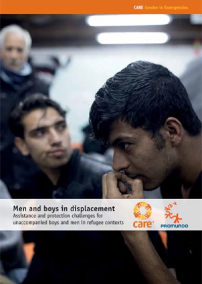 Men and boys in displacement: Assistance and protection challenges for unaccompanied boys and men in refugee contexts