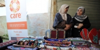 Syrian refugee participants in a CARE vocational training programme in Amman, Jordan