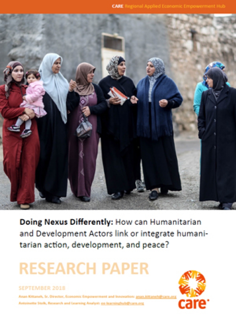Doing Nexus Differently: How can Humanitarian and Development Actors link or integrate humanitarian action, development, and peace?