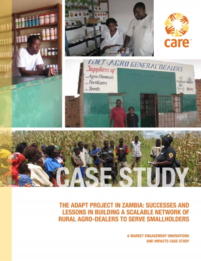 ADAPT Project: Market engagement case study: