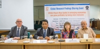 The panel at the Within Reach meeting in Bangladesh