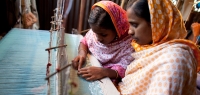 Female textile workers in Bangladesh