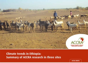 Climate trends in Ethiopia: Summary of ACCRA research in three sites