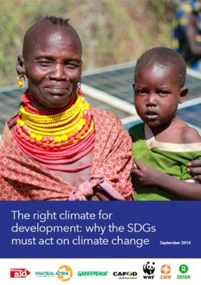 The right climate for development: Why the SDGs must act on climate change
