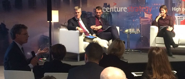 The discussion on financial inclusion co-hosted by CARE and Accenture Development Partners