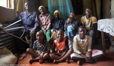 Cash transfer programme beneficiaries in Masvingo, Zimbabwe