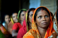 Bangladeshi women taking part in CARE's Strengthening Dairy Value Chains programme