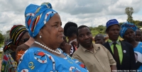 Participants in CARE&rsquo;s Pathways to Empowerment project in Malawi at an International Women&rsquo;s Day celebration in 2017