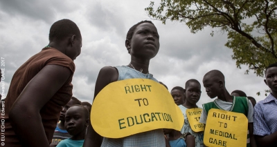 Bridging the humanitarian/development divide: South Sudanese refugees in Uganda