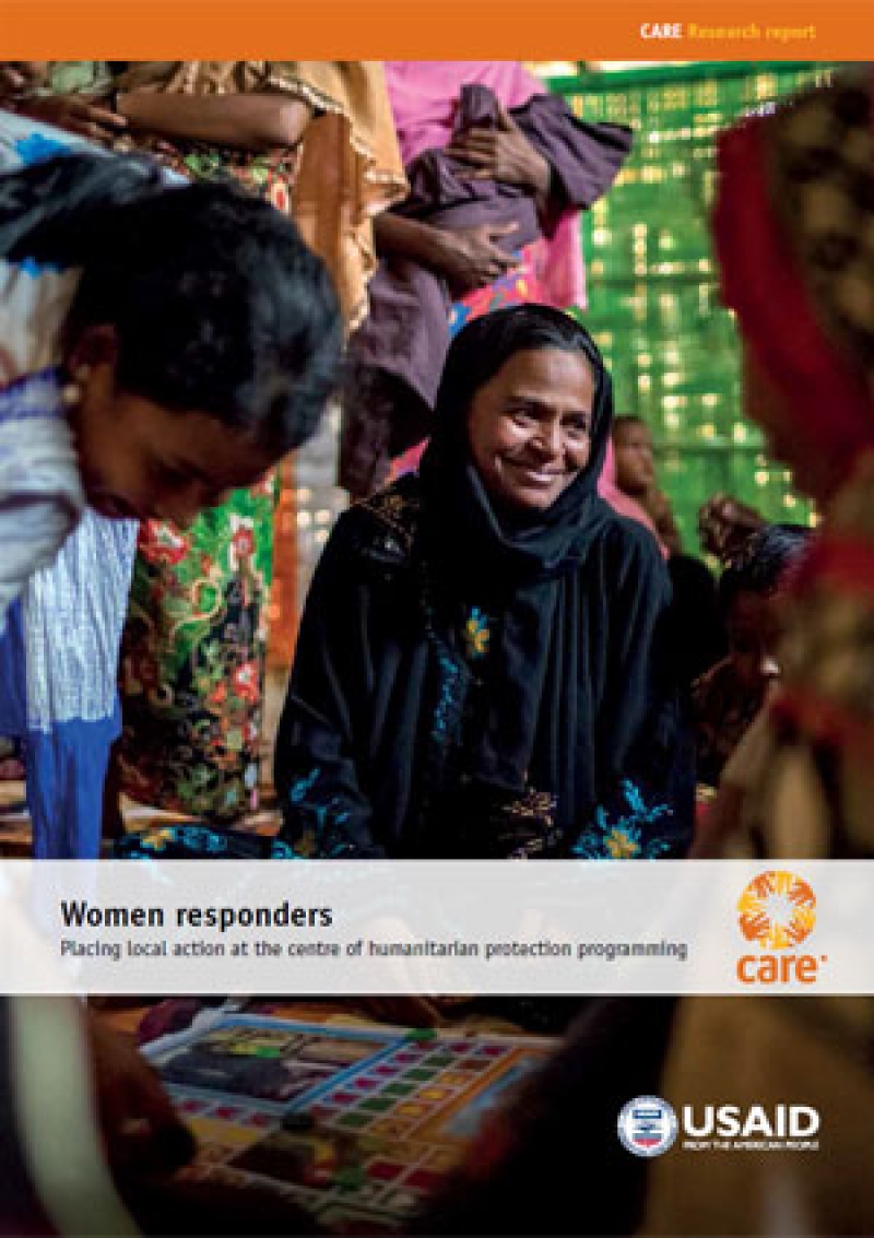 Women responders: Placing local action at the centre of humanitarian protection programming