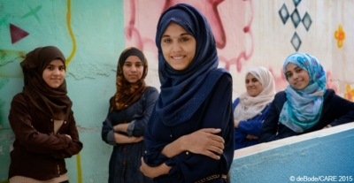  Young women in Jordan who receive vocational and business skills training to help them set up microenterprises