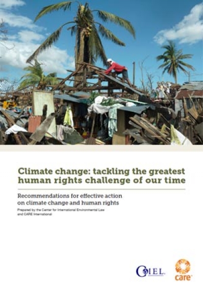 Climate change: Tackling the greatest human rights challenge of our time