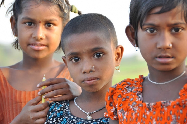 Proper nutrition is essential to children's development. &copy; CARE