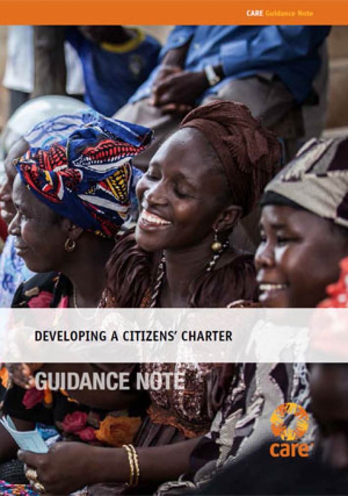 Developing a Citizens&rsquo; Charter: Guidance Note