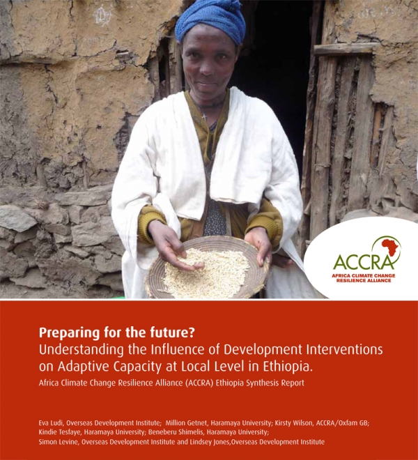 Preparing for the future? Understanding the Influence of Development Interventions on Adaptive Capacity at Local Level in Ethiopia