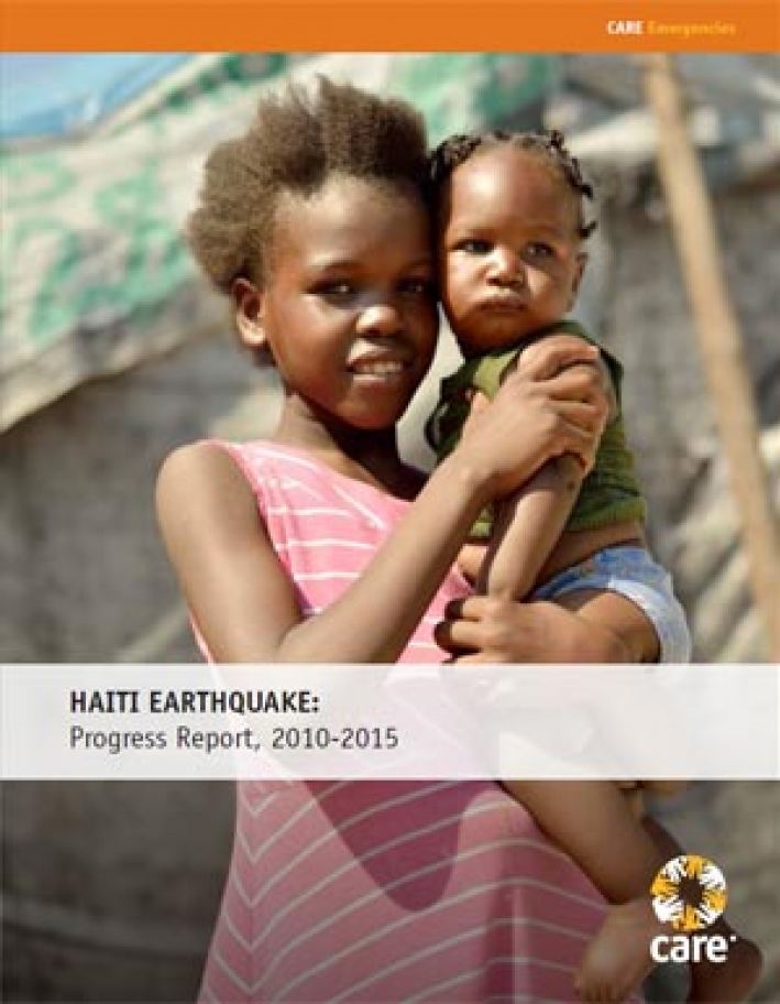 Haiti earthquake: Progress report, 2010-2015