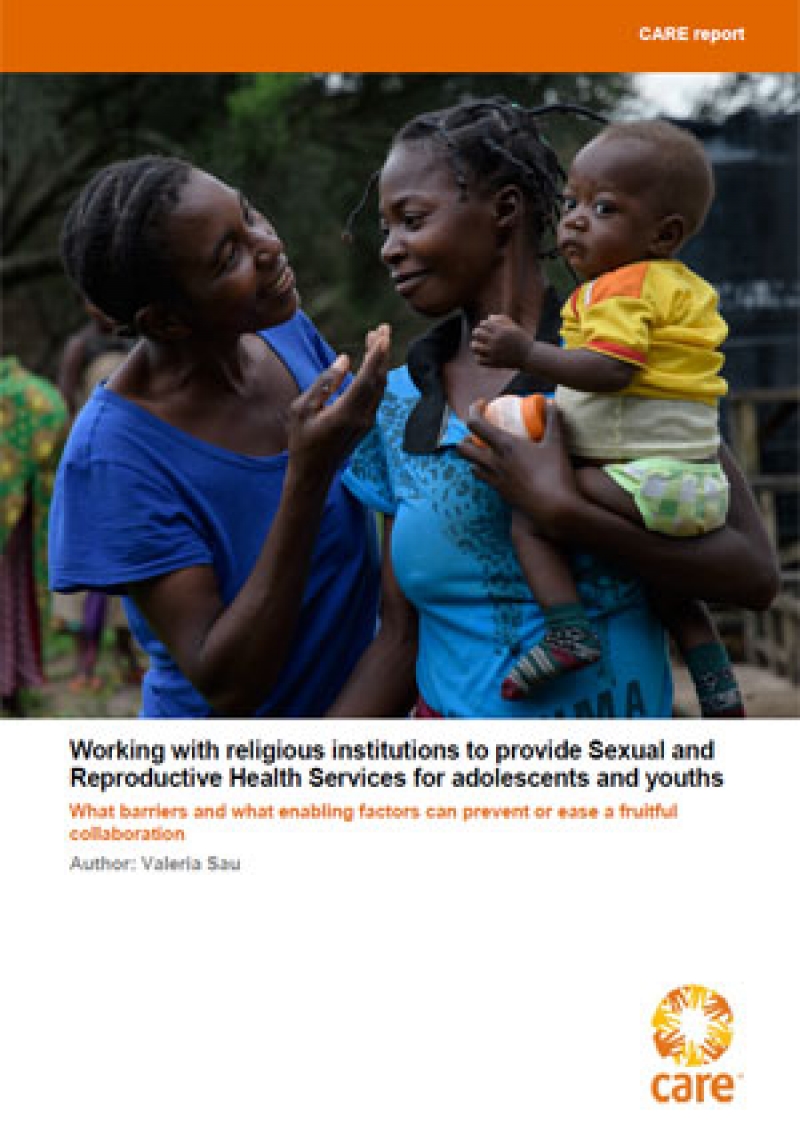Working with religious institutions to provide Sexual and Reproductive Health Services for adolescents and youths