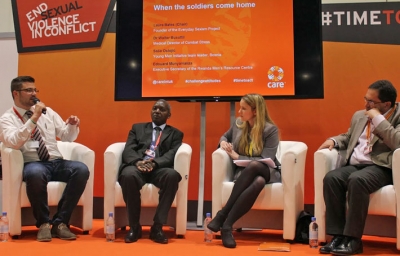Sa&scaron;a Ostojić, Edouard Munyamaliza, Laura Bates and Dr Walter Busuttil