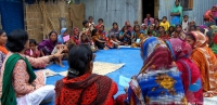 A smallholder farmers&rsquo; group in Bangladesh set up by CARE